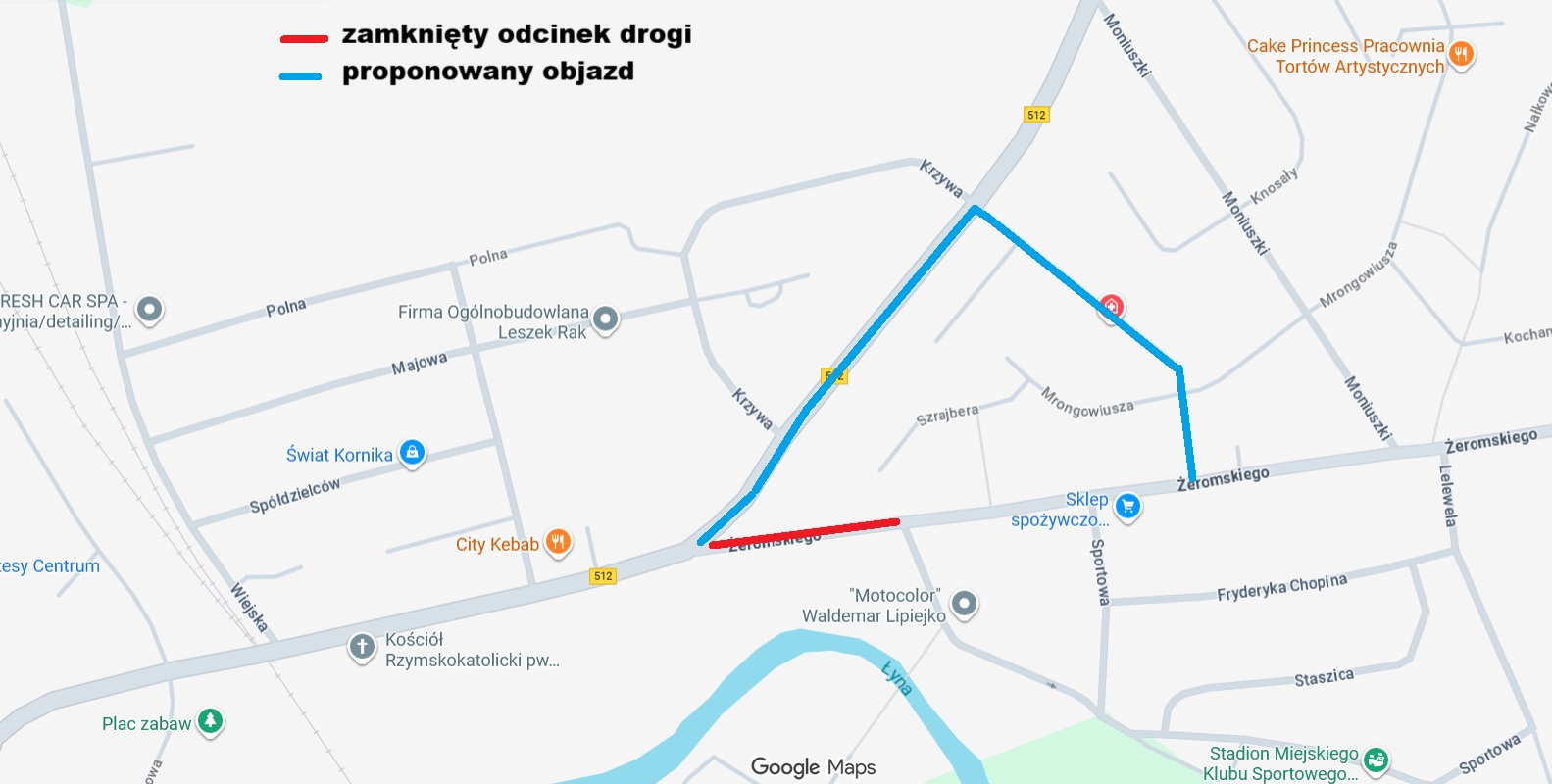 mapka do ogłoszenia nr 4